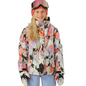 Roxy Girls DryFlight Jetty Snow Jacket Size Medium